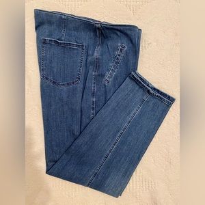 Chicos Blue Denim Jean Jeggings - Size 3R